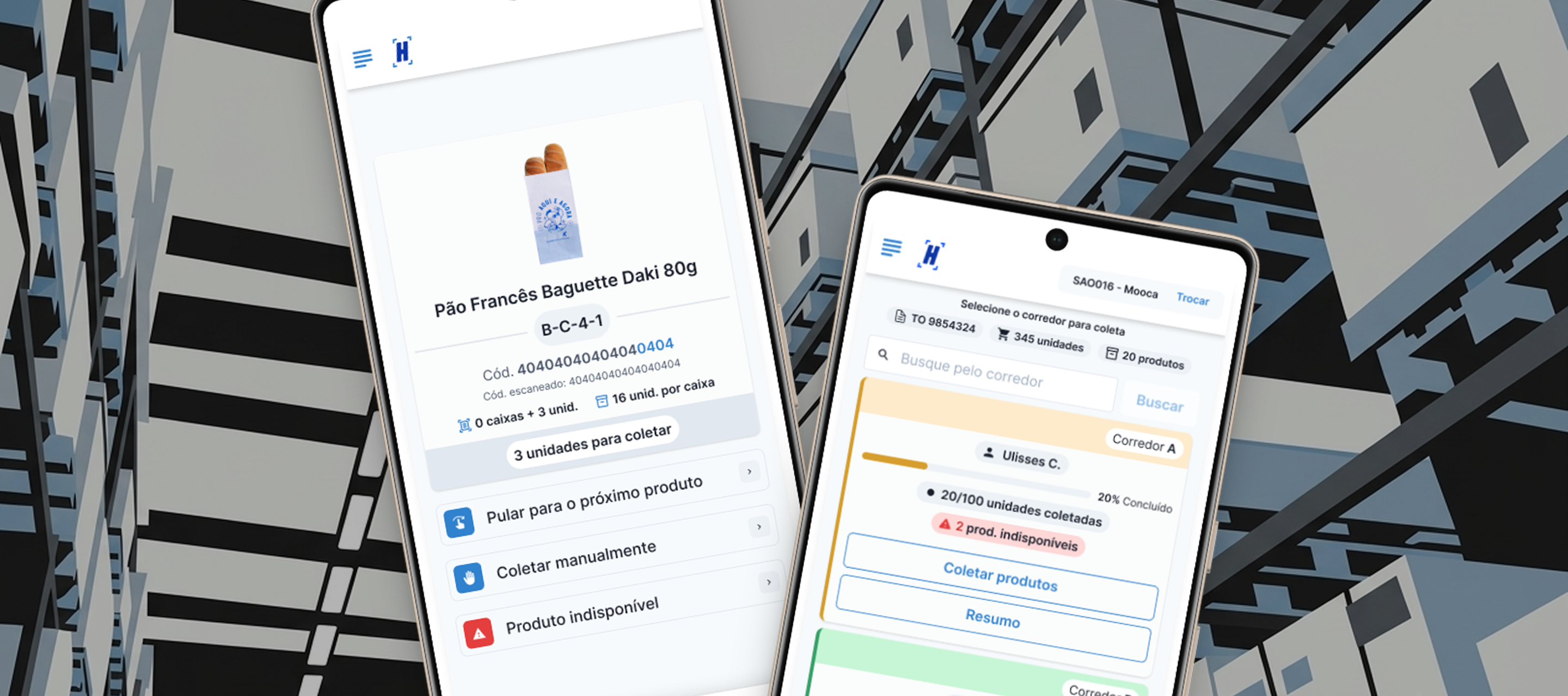 HUBR App — Operações Logísticas
